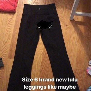 Flare lulu lemon leggings